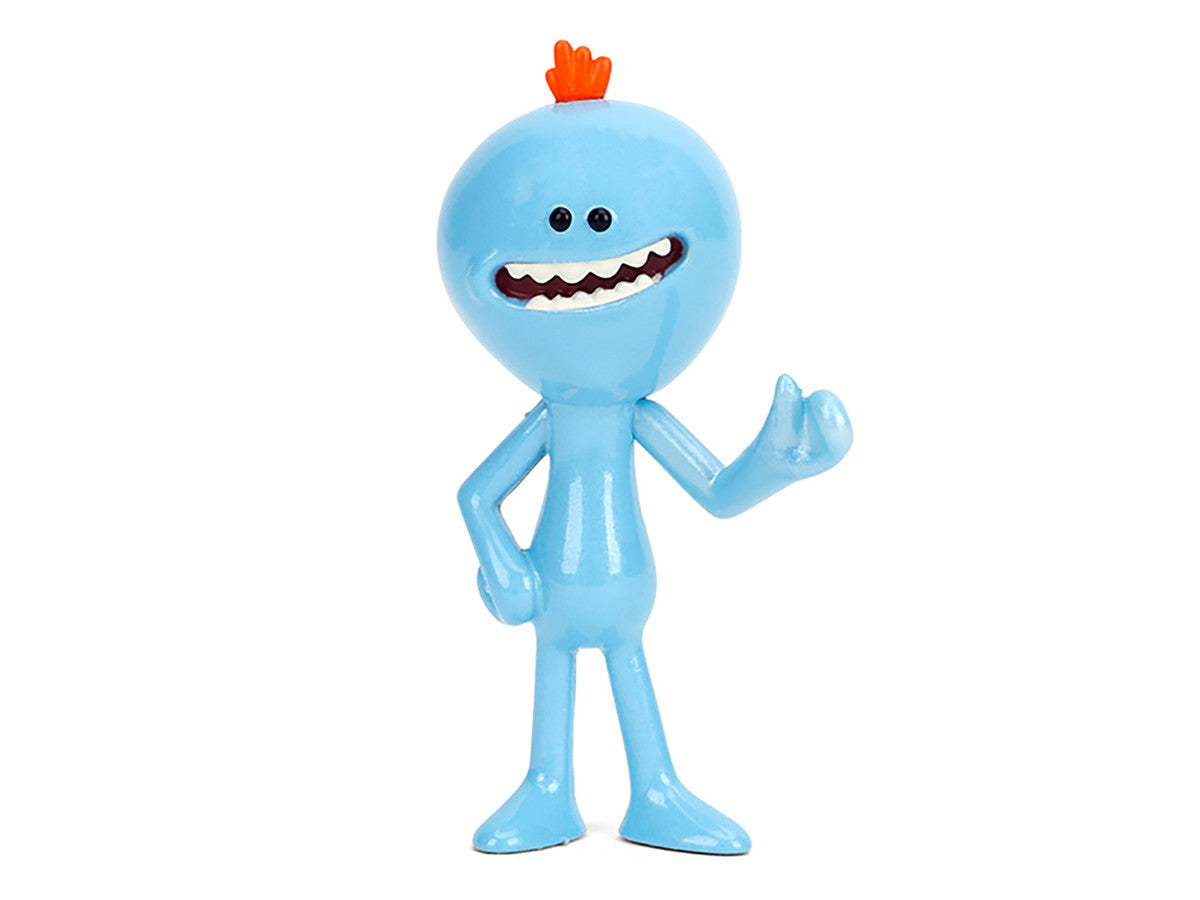 Set of 4 Diecast Figures "Rick and Morty" (2013-Current) TV Series "Metalfigs" Series Diecast Models by Jada Jada
