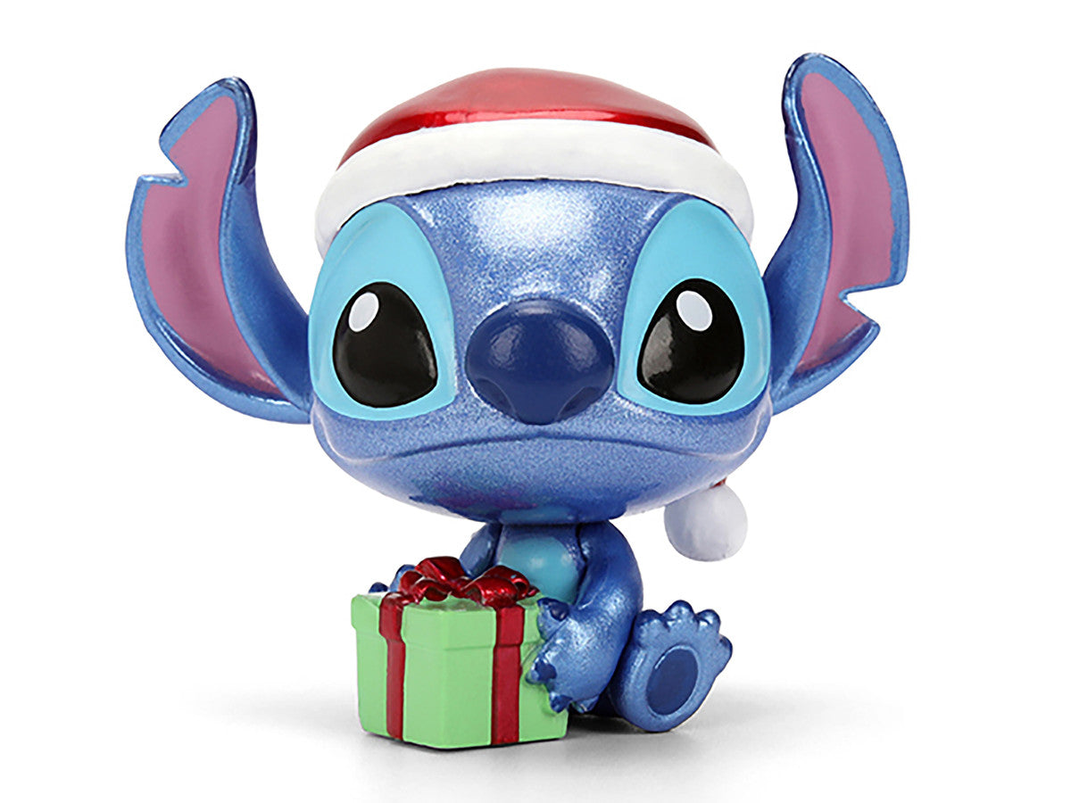 Set of 4 Diecast Figures "Disney's Stitch Christmas Edition" "Metalfigs" Series by Jada Jada