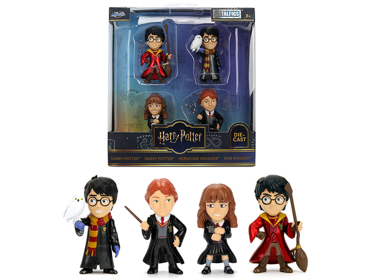 Set of 4 Diecast Figures "Harry Potter" "Metalfigs" Series by Jada Jada