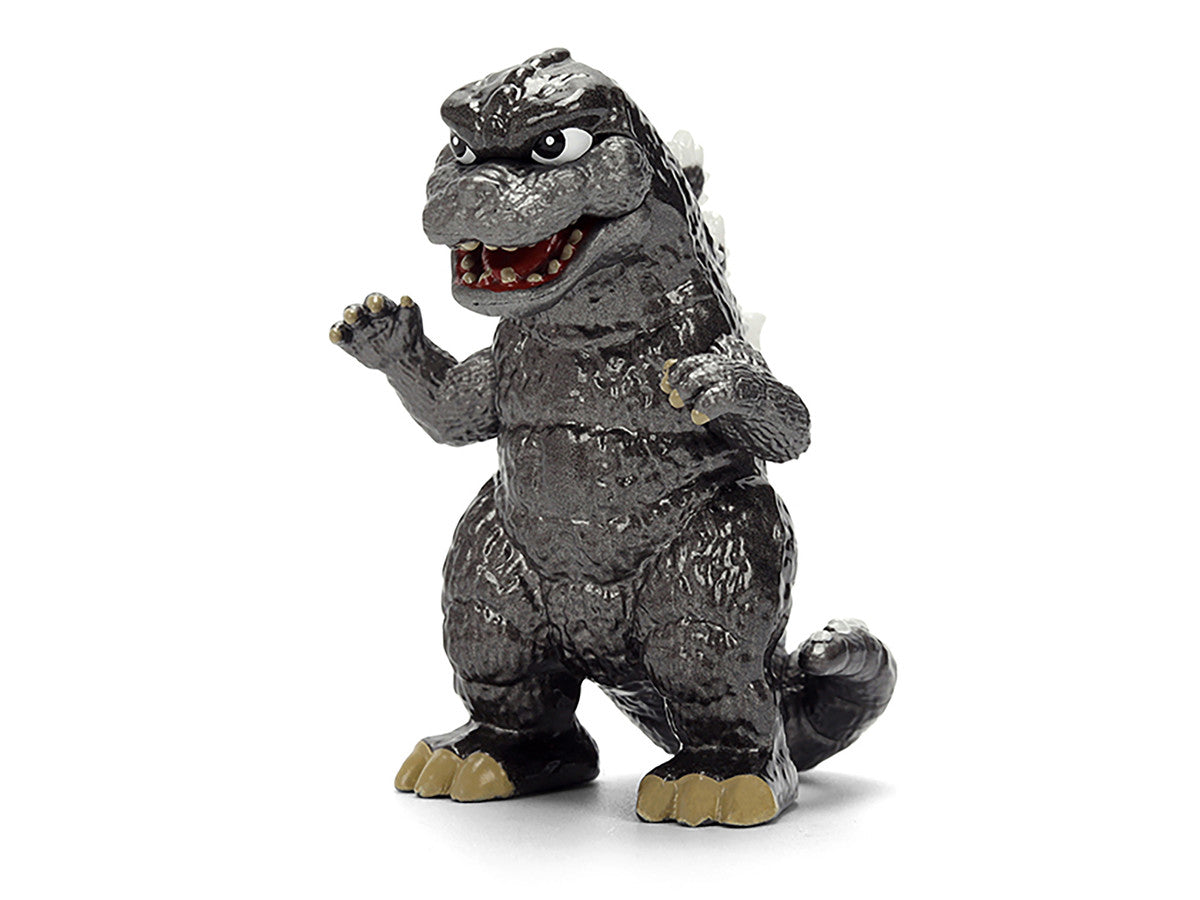 Set of 4 Diecast Figures "Godzilla" Franchise "Metalfigs" Series by Jada Jada