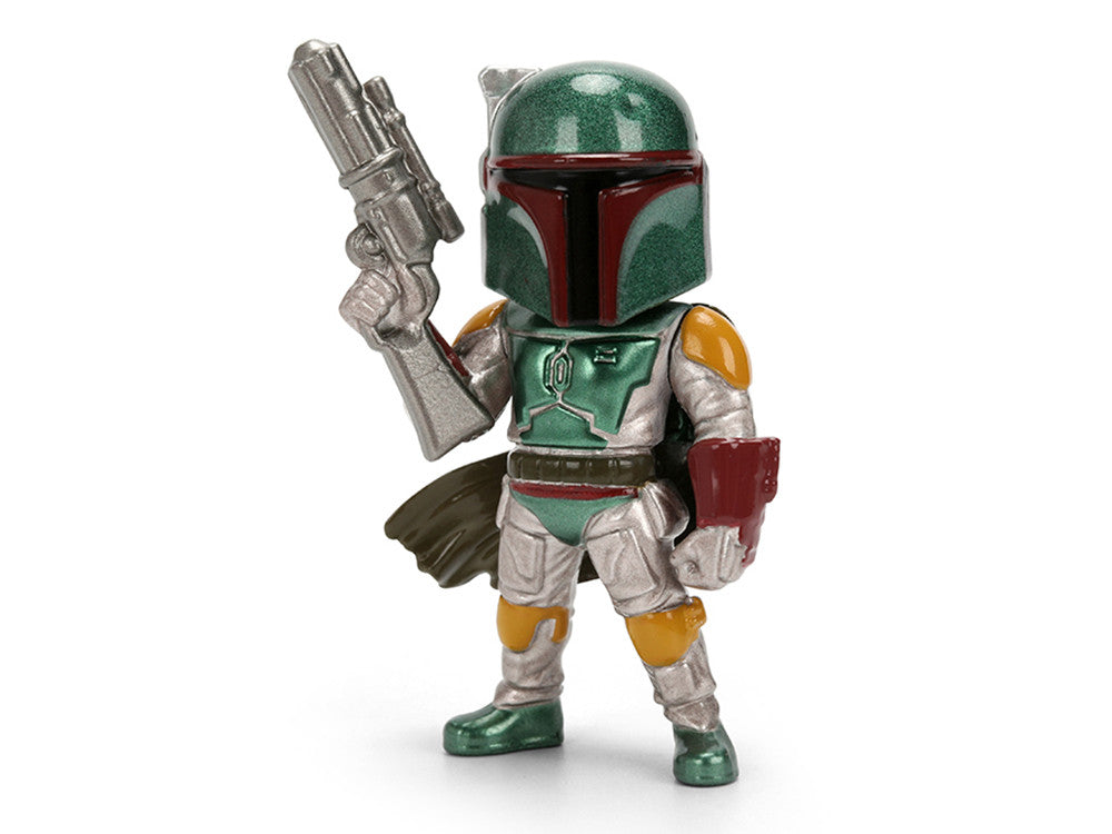 Set of 4 Diecast Figures "Star Wars" Movie Franchise "Metalfigs" Series Diecast Models by Jada Jada