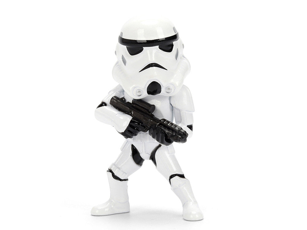 Set of 4 Diecast Figures "Star Wars" Movie Franchise "Metalfigs" Series Diecast Models by Jada Jada