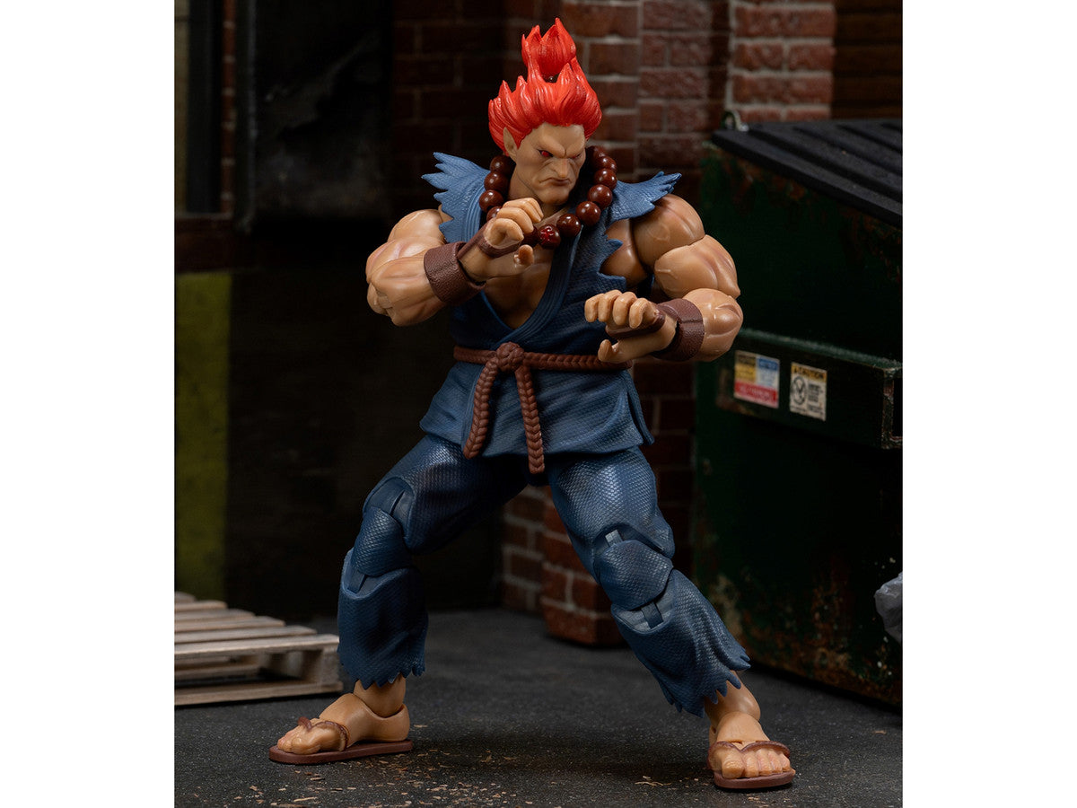 Akuma 6" Moveable Figure with Accessories and Alternate Head and Hands "Ultra Street Fighter II: The Final Challengers" (2017) Video Game Model by Jada Jada