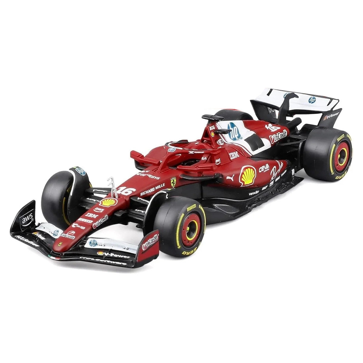 Ferrari SF-25 #16 Charles Leclerc Formula One F1 "World Championship" (2025) 1/43 Diecast Model Car by Bburago Bburago