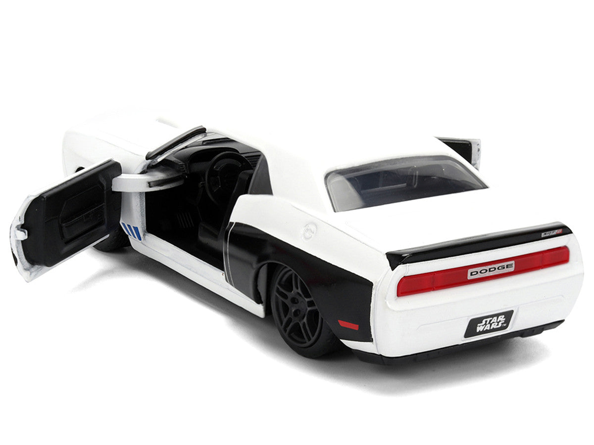 2012 Dodge Challenger SRT8 "Stormtrooper" Livery White with Graphics "Star Wars" Franchise "Hollywood Rides" Series 1/32 Diecast Model Car by Jada Jada