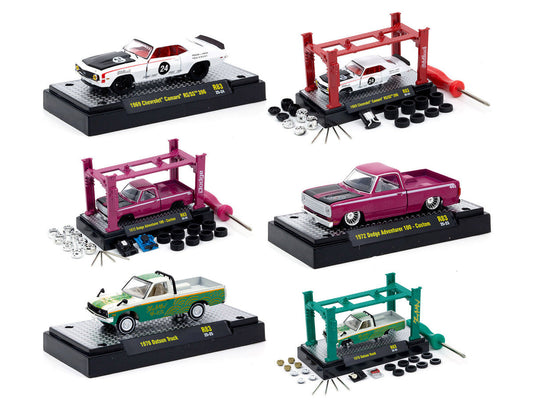 Model Kit 3 piece Car Set Release #83 Limited Edition to 6000 pieces Worldwide 1/64 Diecast Model Cars by M2 Machines M2