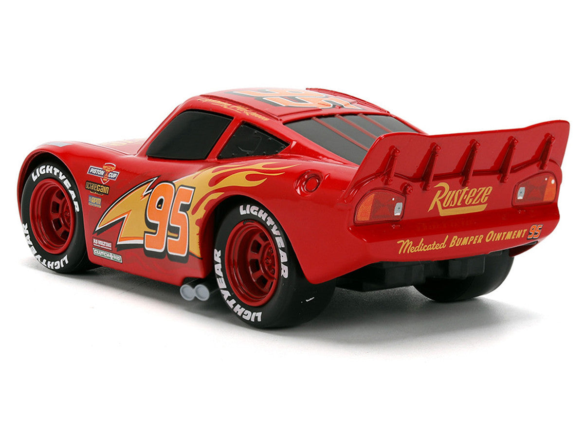 Lightning McQueen #95 Red "Cars" (2006) Movie "Hollywood Rides" Series 1/32 Diecast Model Car by Jada Jada