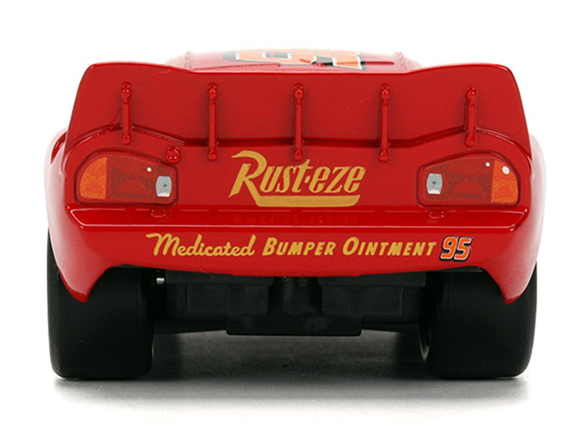 Lightning McQueen #95 Red "Cars" (2006) Movie "Hollywood Rides" Series 1/32 Diecast Model Car by Jada Jada