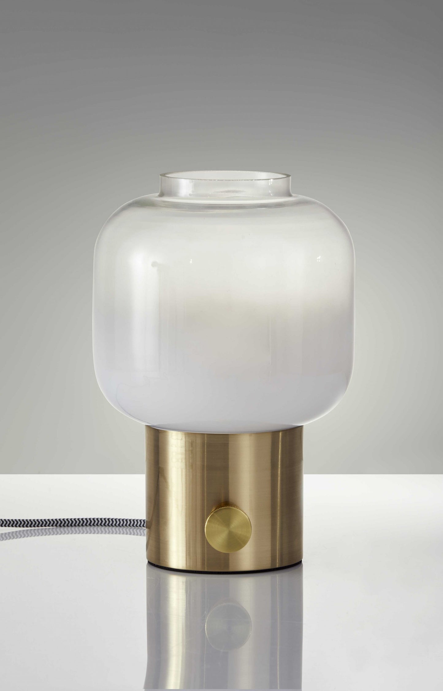 Mod Pod Brass Glass Table Lamp
