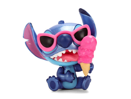 Set of 4 Diecast Figures "Disney's Stitch" Wave #3 "Metalfigs" Series Diecast Models by Jada Jada