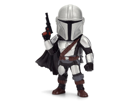 Set of 4 Diecast Figures "Star Wars: The Mandalorian & Grogu" (2026) Movie "Metalfigs" Series Diecast Models by Jada Jada
