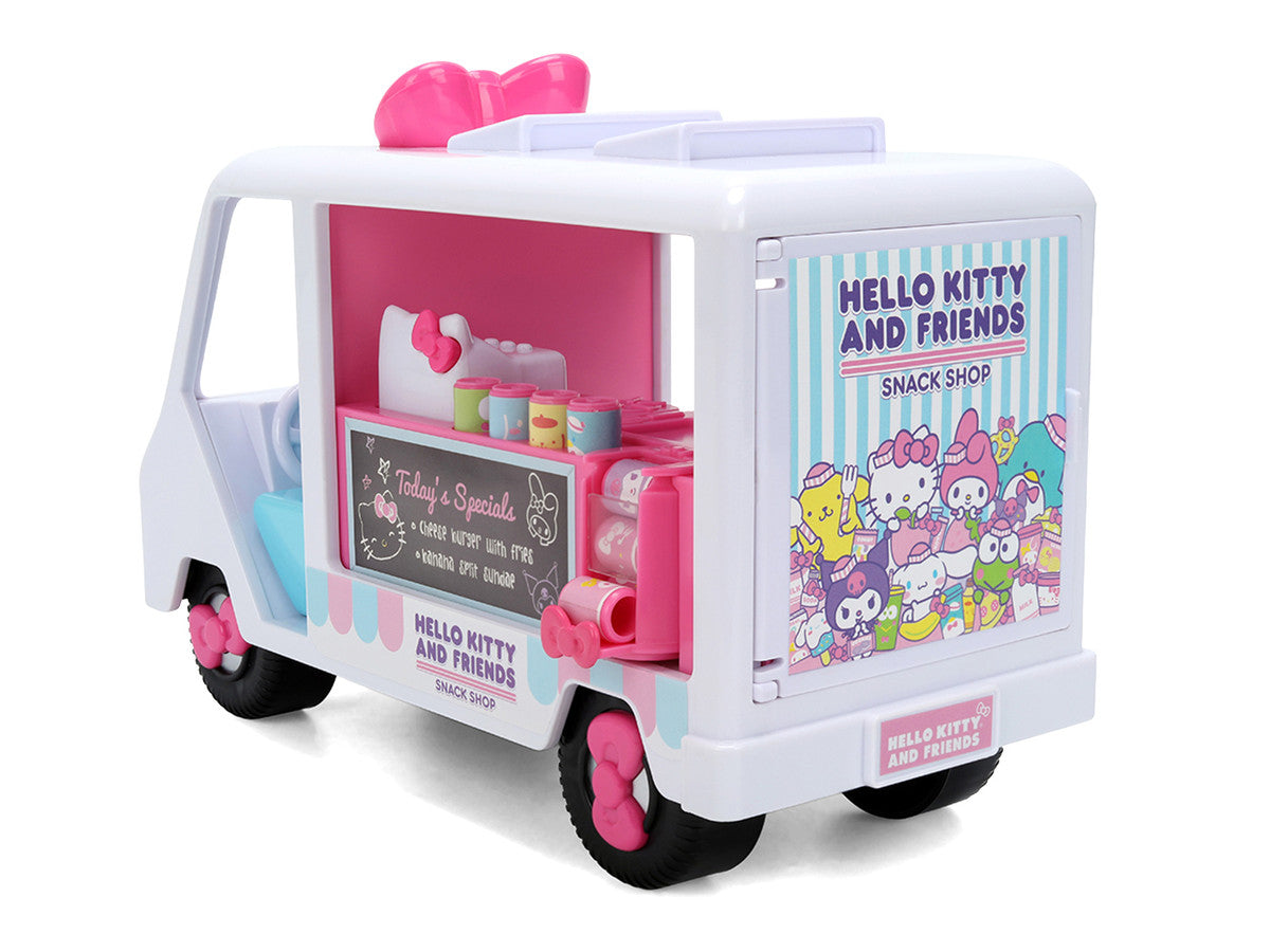 "Hello Kitty and Friends" Food Truck Set with 3 Figures Model by Jada Jada