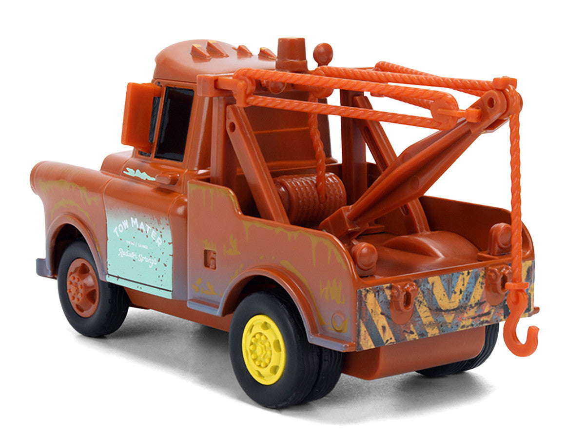 "Tow Mater" Tow Truck Brown (Rusted) "Cars" (2006) Movie "Hollywood Rides" Series 1/32 Diecast Model Car by Jada Jada
