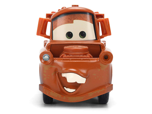"Tow Mater" Tow Truck Brown (Rusted) "Cars" (2006) Movie "Hollywood Rides" Series 1/32 Diecast Model Car by Jada Jada