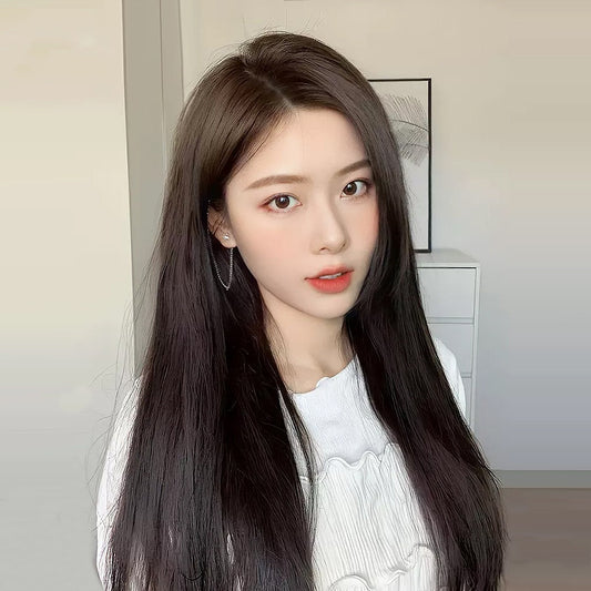 Women's Fashion Full Human Hair Wig CJD