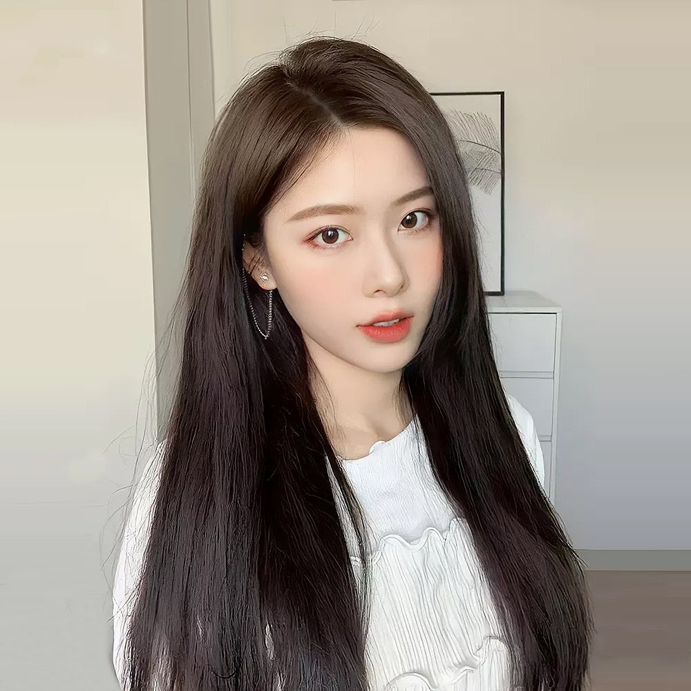 Women's Fashion Full Human Hair Wig LadyShow.Store