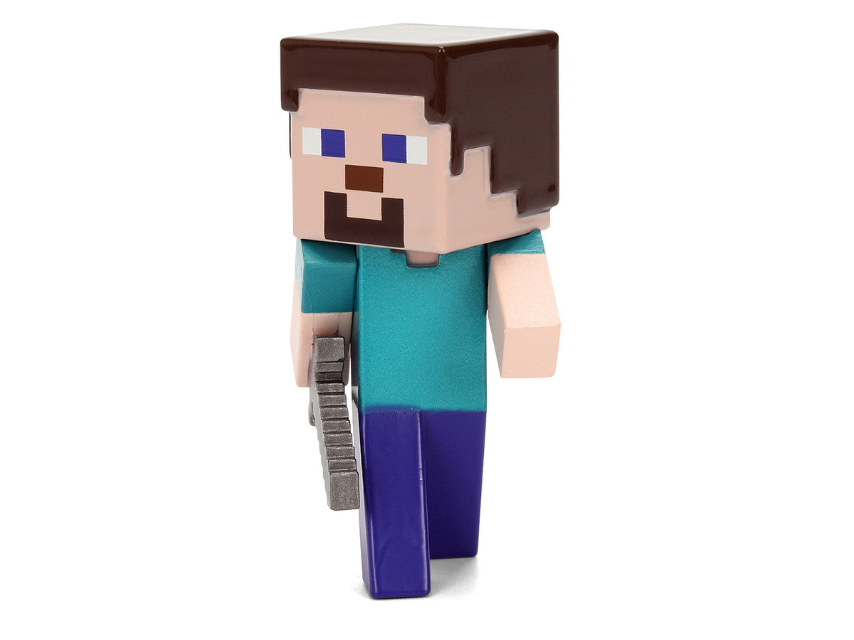 Set of 4 Diecast Figures "Minecraft" Video Game Wave 7 "Metalfigs" Series Diecast Models by Jada Jada