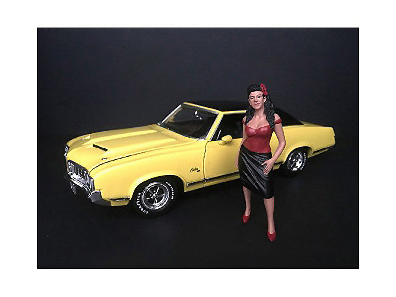 "Hanging Out II" Rosa Figurine for 1/18 Scale Models by American Diorama American Diorama