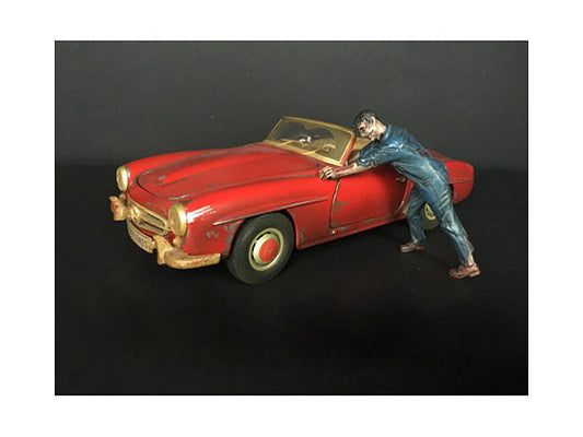 Zombie Mechanic Figurine IV for 1/18 Scale Models by American Diorama American Diorama