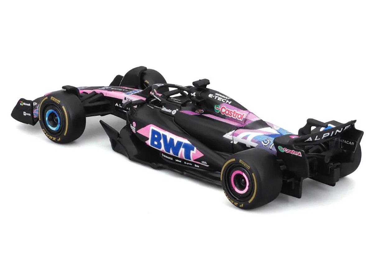 Alpine A524 #31 Esteban Ocon "BWT" "Formula One F1 World Championship" (2024) "Race" Series 1/43 Diecast Model Car by Bburago Bburago
