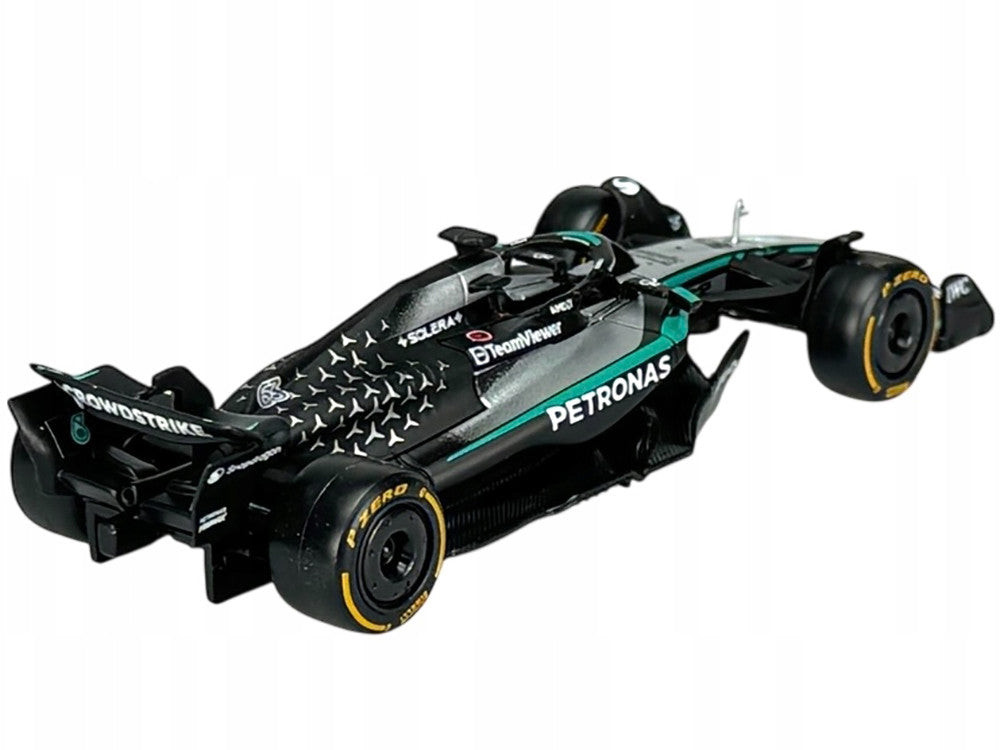 Mercedes-AMG F1 W16 E Performance #63 George Russell "Petronas" Formula One F1 World Championship (2025) "Race" Series 1/43 Diecast Model Car by Bburago Bburago