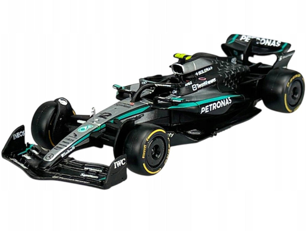 Mercedes-AMG F1 W16 E Performance #12 Kimi Antonelli "Petronas" Formula One F1 World Championship (2025) "Race" Series 1/43 Diecast Model Car by Bburago Bburago