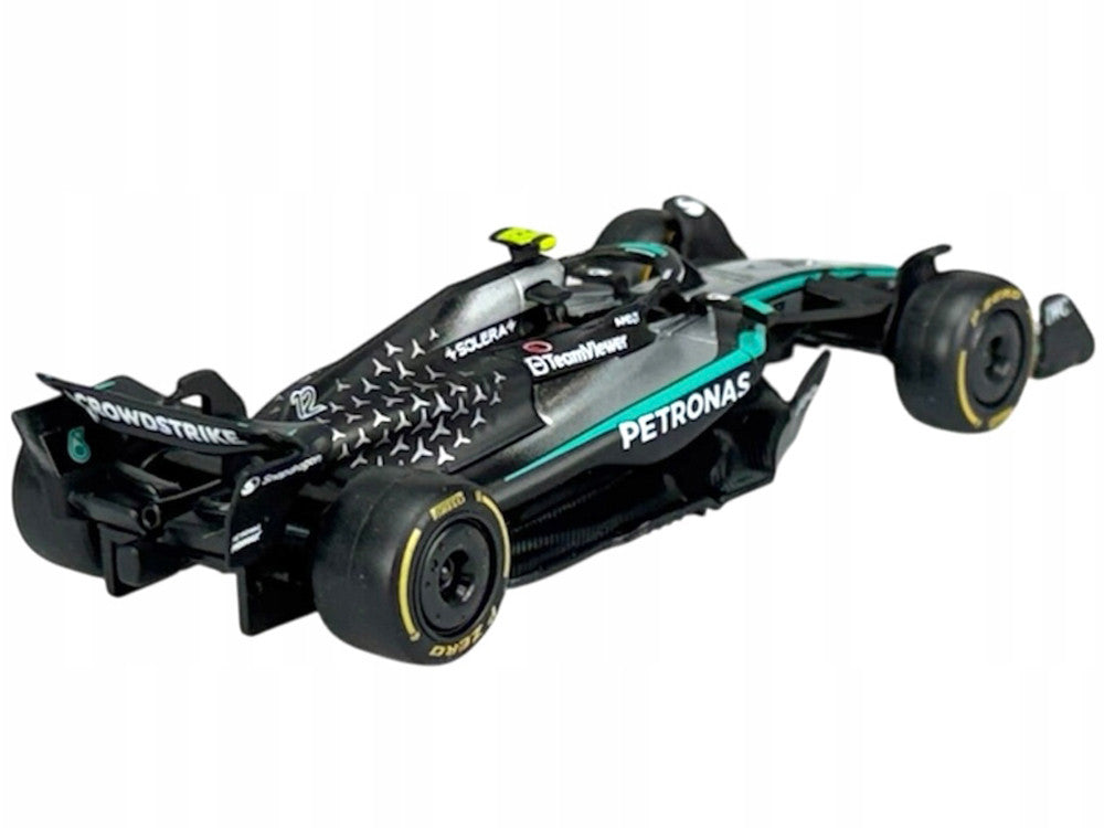 Mercedes-AMG F1 W16 E Performance #12 Kimi Antonelli "Petronas" Formula One F1 World Championship (2025) "Race" Series 1/43 Diecast Model Car by Bburago Bburago