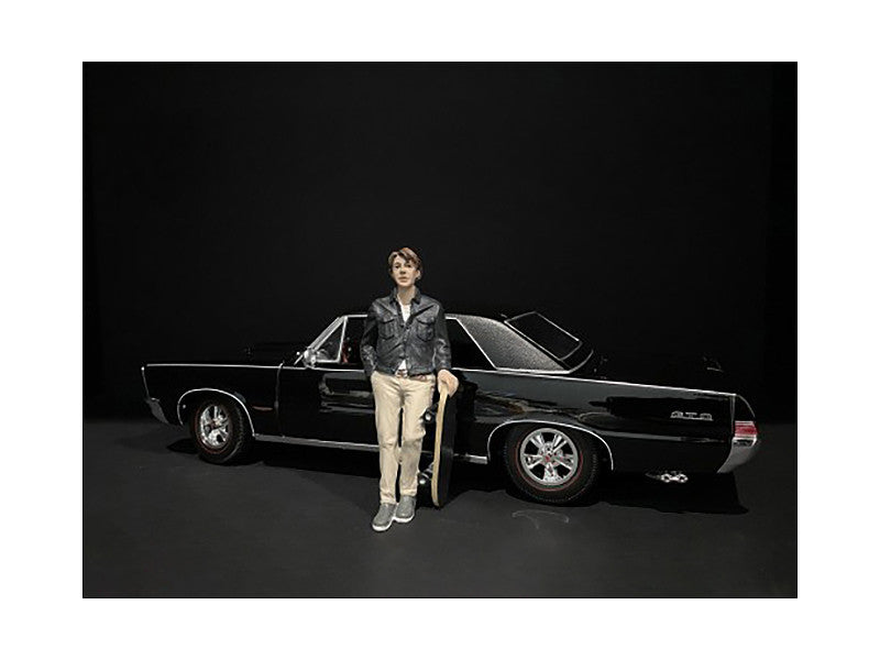 Skateboarder Figurine III for 1/18 Scale Models by American Diorama American Diorama