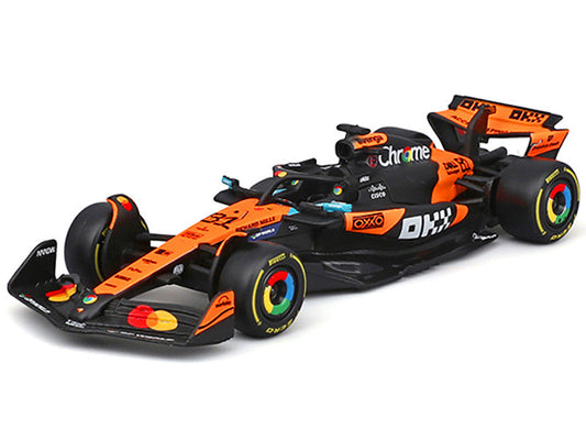 McLaren MCL39 #81 Oscar Piastri "OKX" Formula One F1 "Australian GP" (2025) "Race" Series 1/43 Diecast Model Car by Bburago Bburago