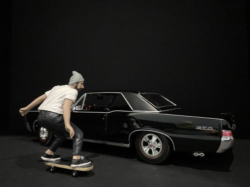 Skateboarder Figurine II for 1/24 Scale Models by American Diorama American Diorama