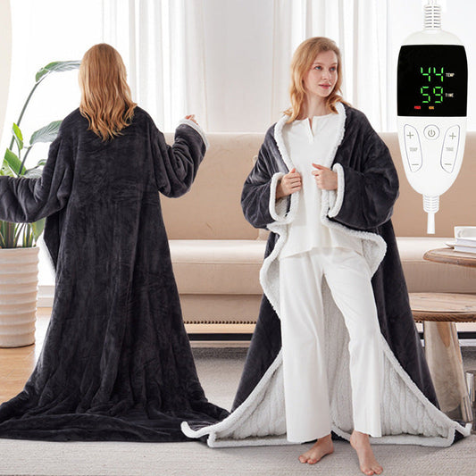 Wearable European And American Standard Electric Blanket Shawl LadyShow.Store