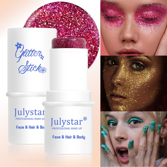 Makeup 8-color Stage Makeup Face Sequins Hot Eye Shadow CJD