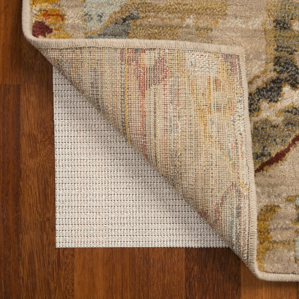 2" X 12" Standard Beige Non Slip Rug Pad W2B