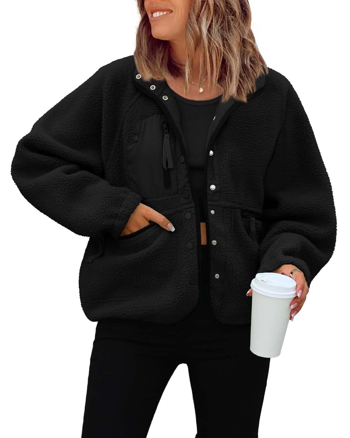 Polar Fleece Sports And Leisure Sweater Jacket Top LadyShow.Store