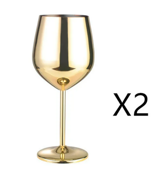 Stainless Steel Wine Glass LuxuryLifeWay Online Store