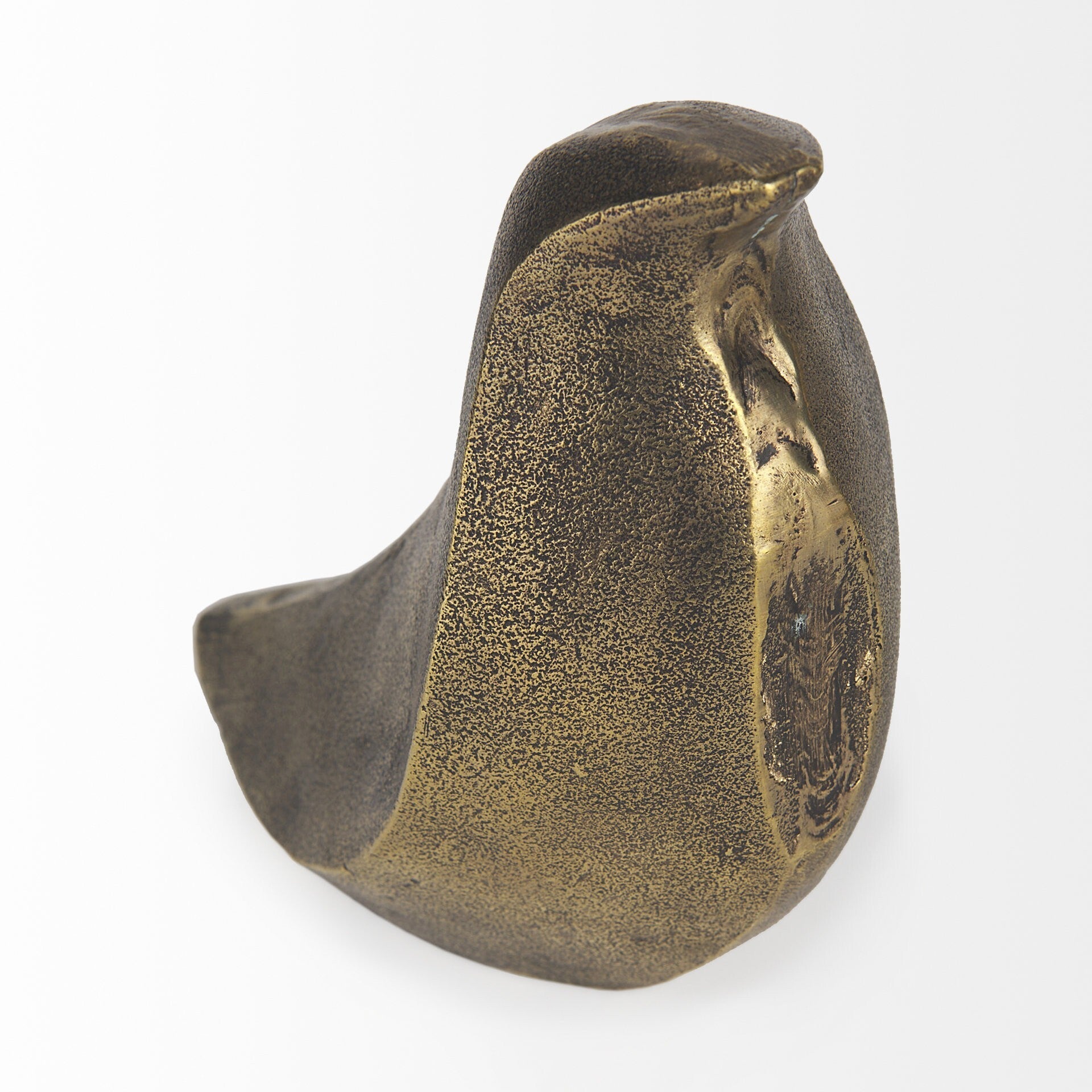 Rustic Antiqued Gold Dove Bookends W2B