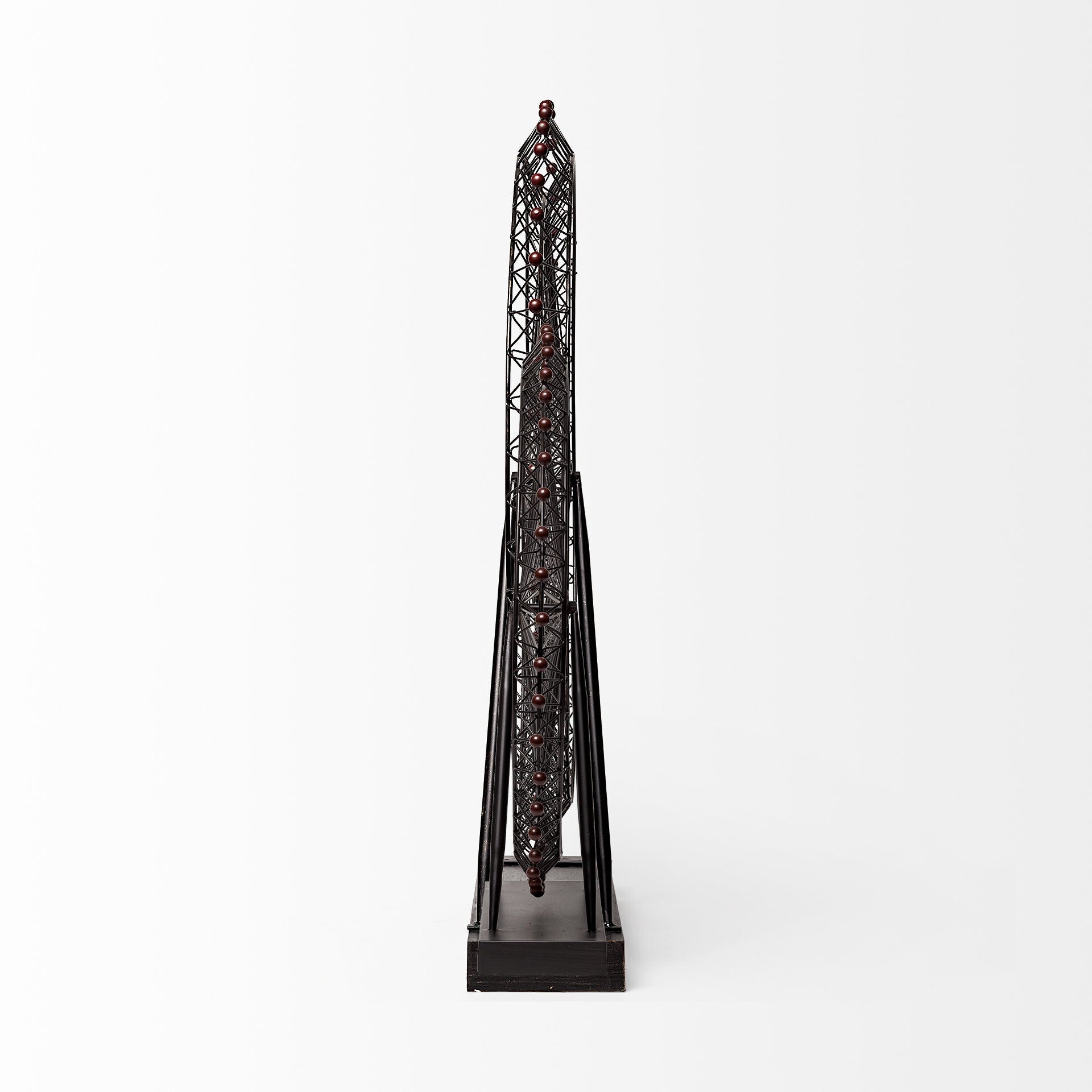 Metal And Wood London Eye Moveable Sculpture W2B