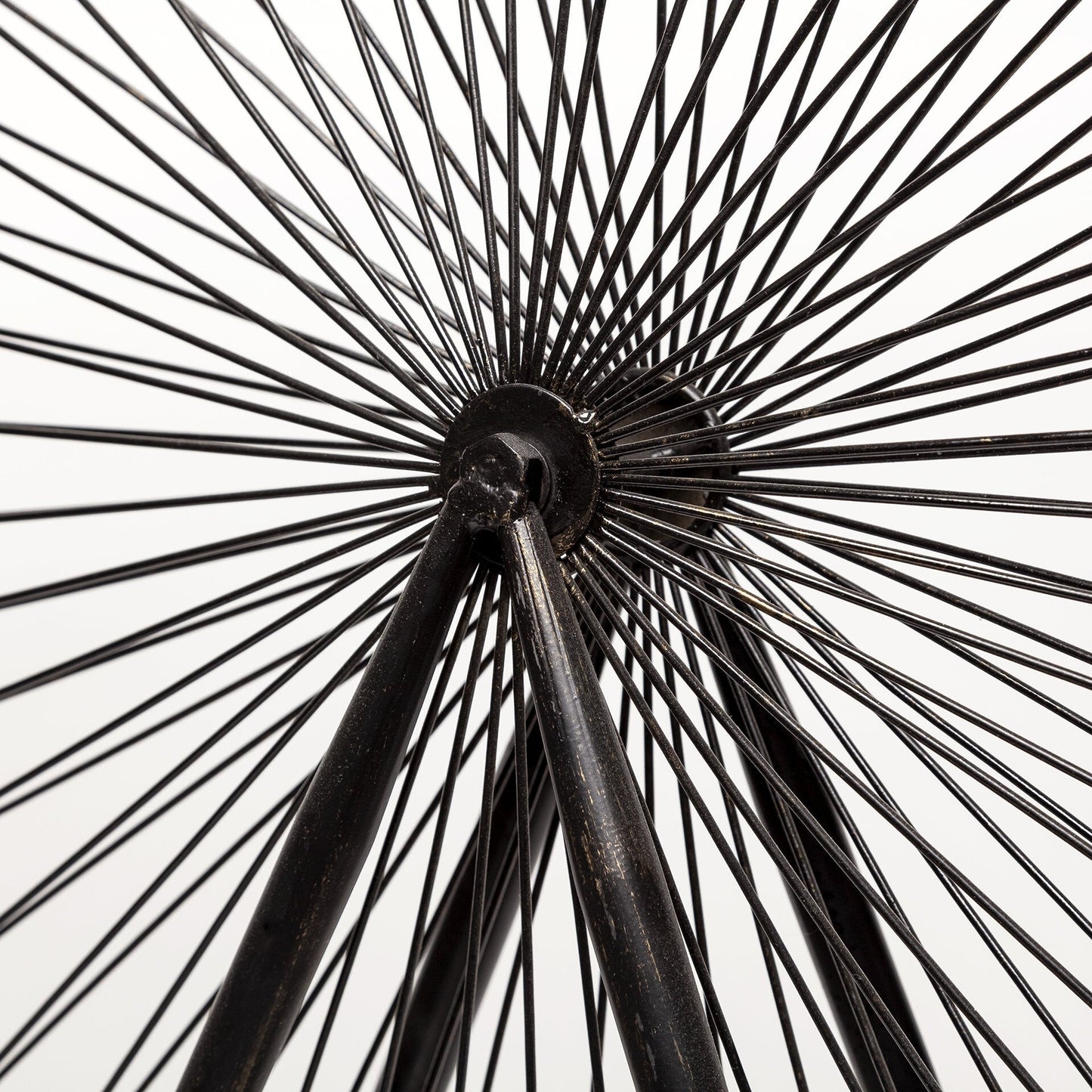 Metal And Wood London Eye Moveable Sculpture W2B