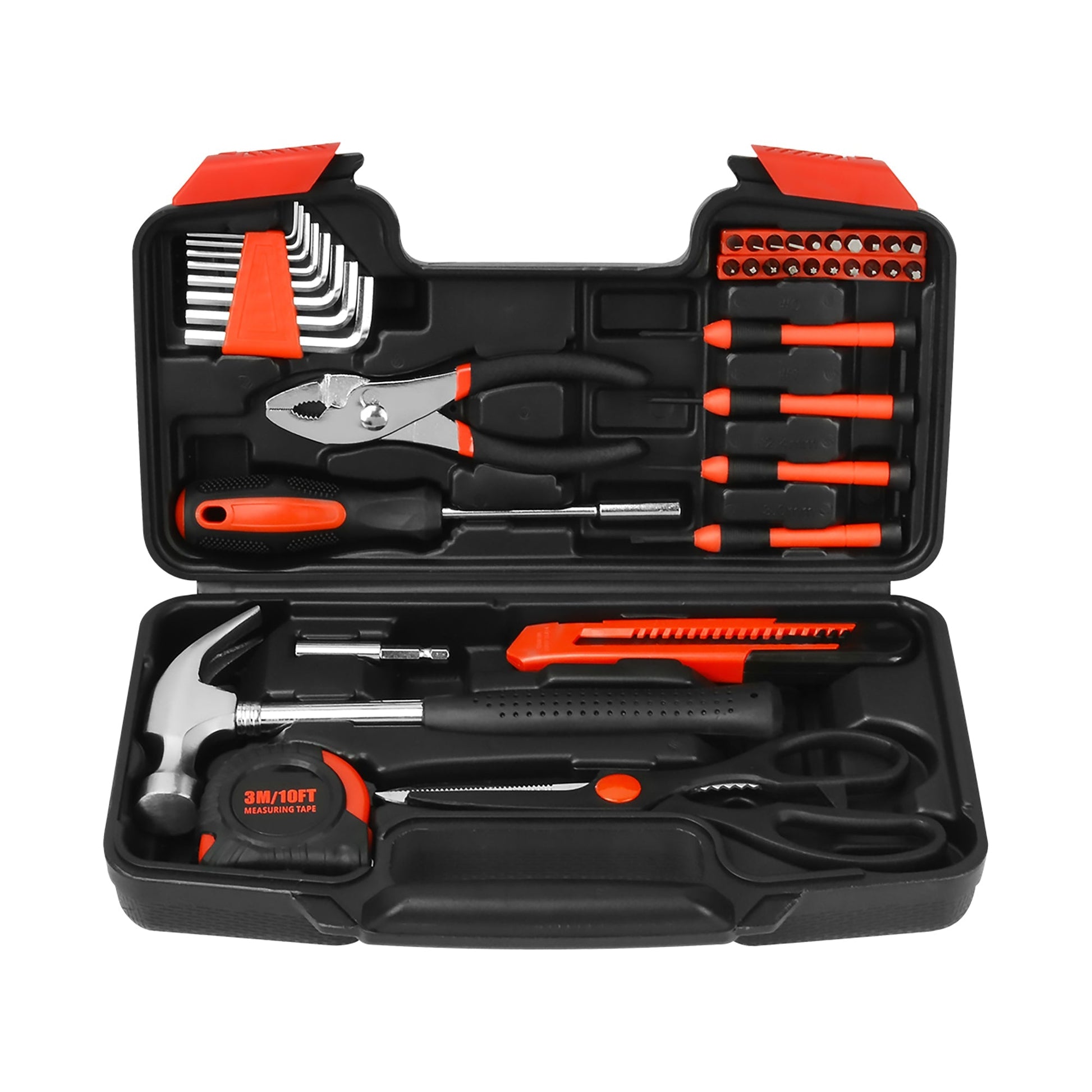 Handy Solutions 39-Piece Household Tool Kit Pursonic