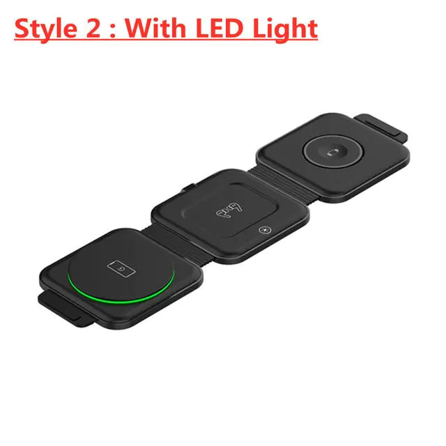 3 in 1 Magnetic Wireless Charger Pad Pi-Mart