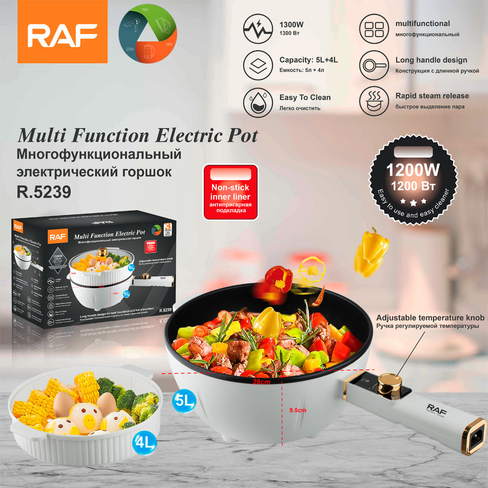 RAF European Standard Electric Non-Stick Multi-Cooker Best YouTube Store
