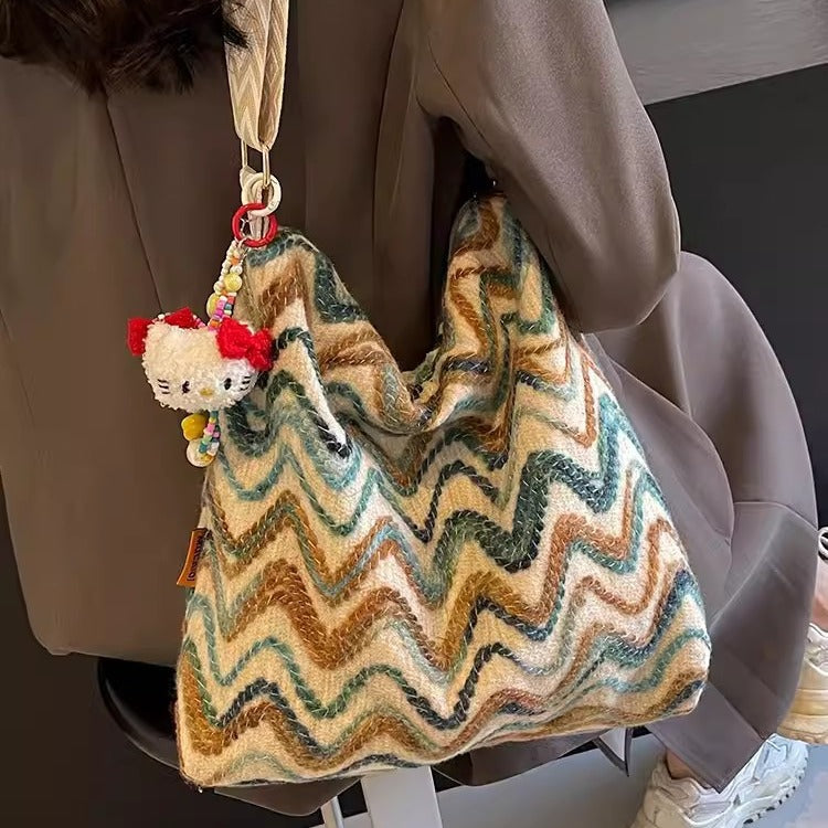 Womens Casual Ethnic-Style Embroidered Crossbody Shoulder Bag LadyShow.Store