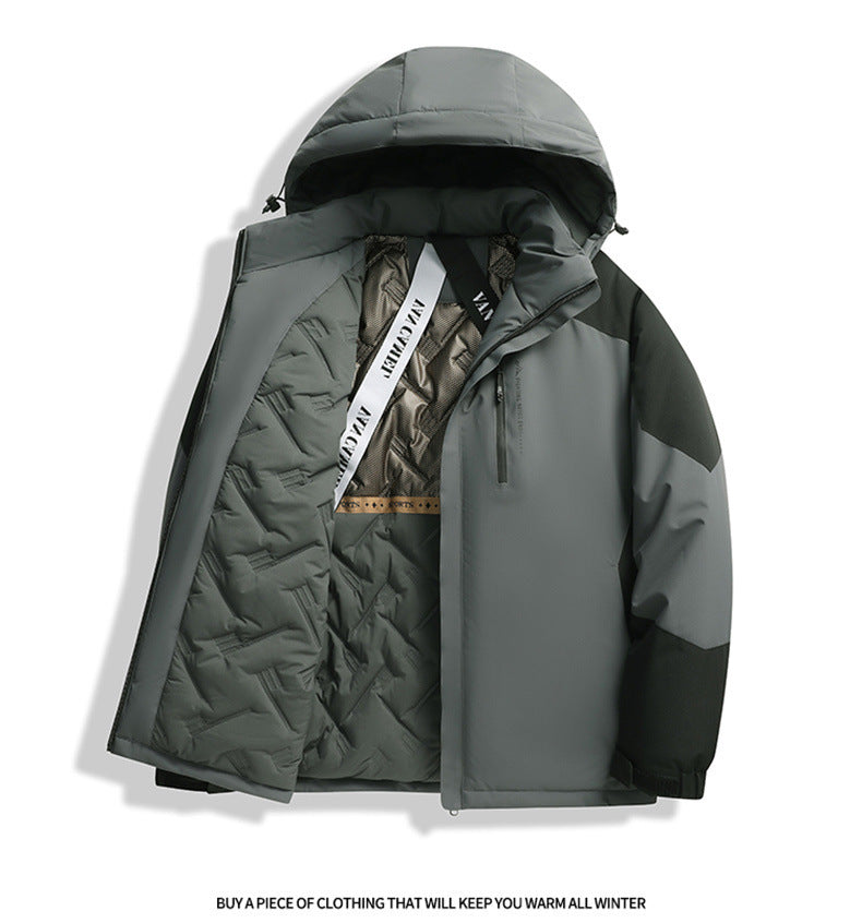 Charge Jacket Men's Loose Thick Cotton Coat Best YouTube Store