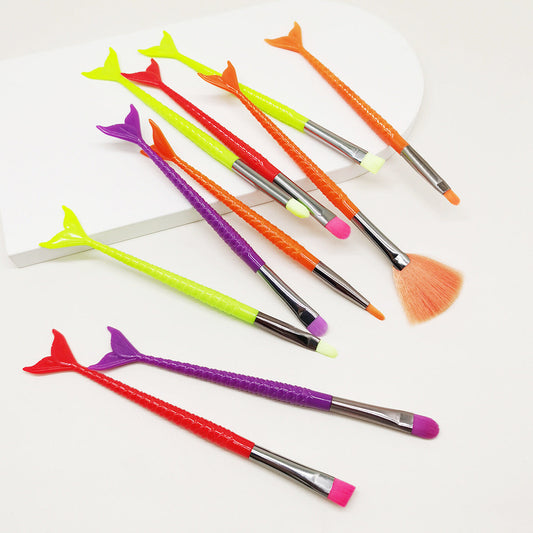 10 Mermaid Makeup Brush Tools LadyShow.Store