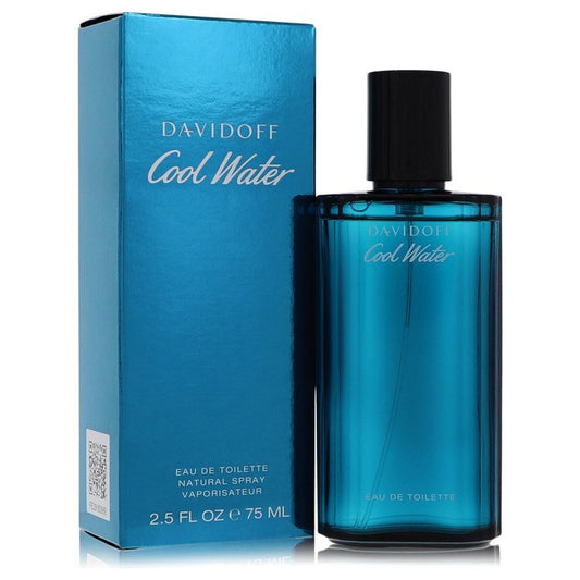 Cool Water by Davidoff Eau De Toilette Spray 2.5 oz (Men) W2B