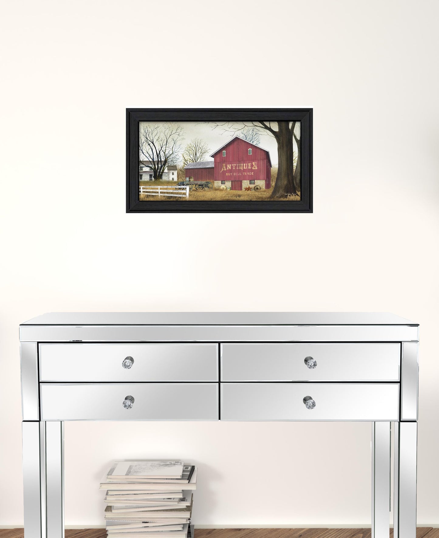 Antique Barn 4 Black Framed Print Wall Art