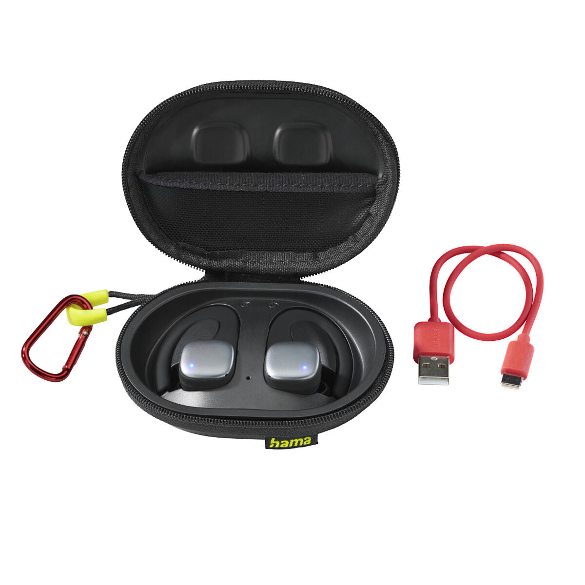 Headphones Hama 00184113 Black-27