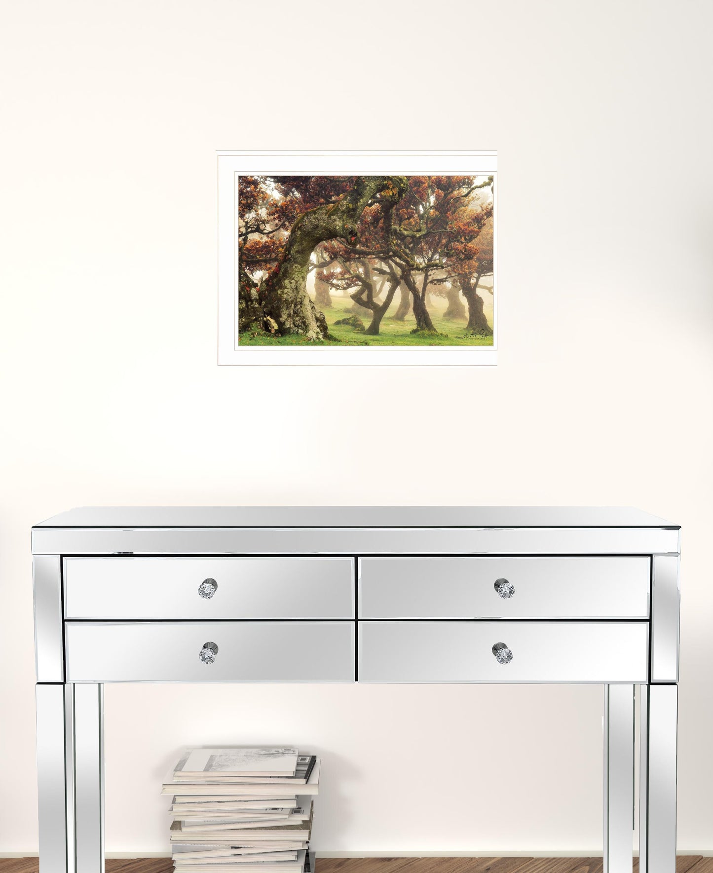 Fanal White Framed Print Wall Art