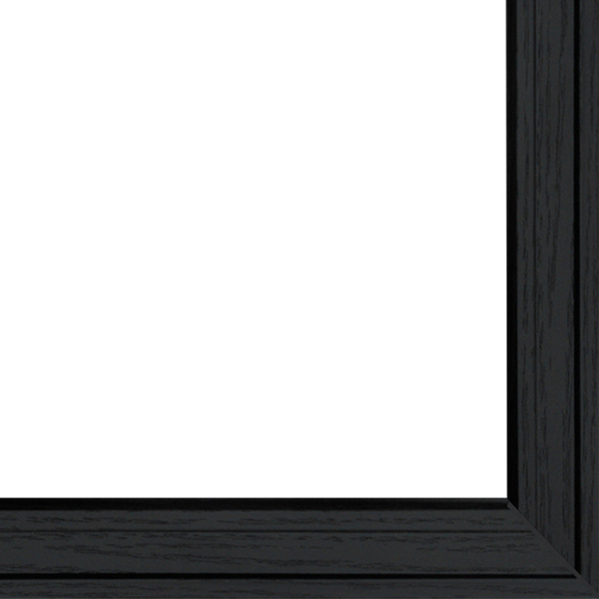 Set Of Two Glass Jars Black Framed Print Kitchen Wall Art W2B
