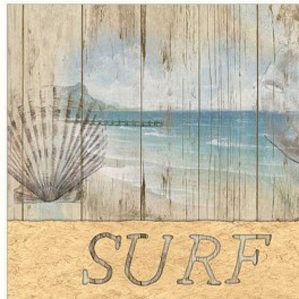 Set Of Two Sail or Surf White Framed Print Wall Art W2B